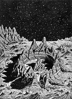 Imagined: Lunar Landscape 1911