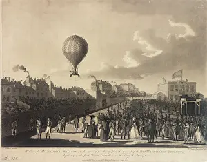 Honourable: Lunardi's balloon ascent from Artillery Ground
