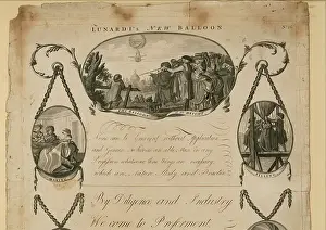 1785: Lunardi's new balloon 1785