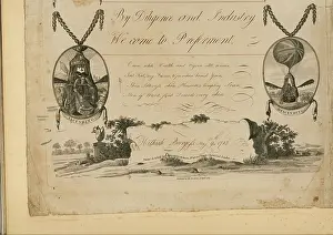 1785: Lunardi's new balloon 1785