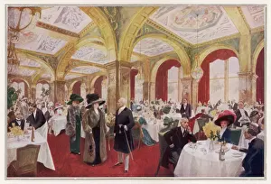 Claridges: LUNCH AT CLARIDGES 1914