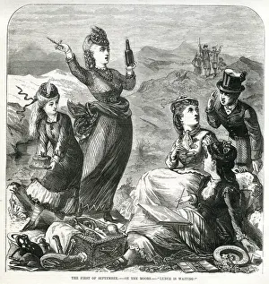 Picnicking: Lunch on the Moors in September 1870