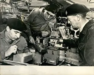 Armys: Lunch served inside Chieftain tank, on show in Dorset, UK