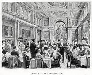 Waiters: Luncheon at the Empress Club 1900