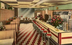 Stools: Luncheonette Interior