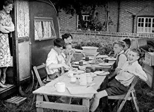 Caravanning: Lunchtime on a caravan holiday