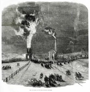 Wombwell: Lung Hill Colliery explosion 1857