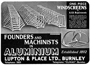 Lupton: Lupton And Place Aluminium Founders And Machinists