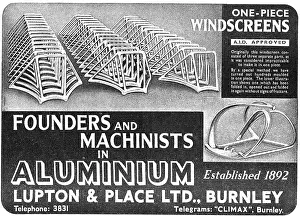 Lupton: Lupton & Place Founders & Machinists In Aluminium