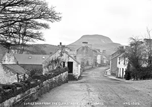 Glens: Lurigethan from the Glens Hotel, Cushendall