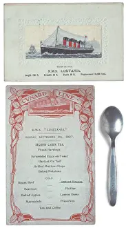 Menu: LUSITANIA MENU