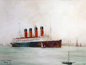 Birchall: The Lusitania off Ergemont ' ocean liner