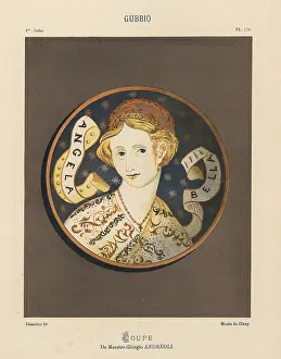 Gubbio: Lusterware dish by the Renaissance master