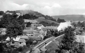 Lustleigh: Lustleigh, the Railway 1920