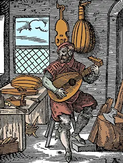 Amman: Lute Maker, 1568
