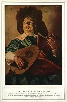 Leyster: The Lute Player by Judith Leyster