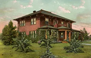 Inset: Luther Burbank Home. Santa Rosa
