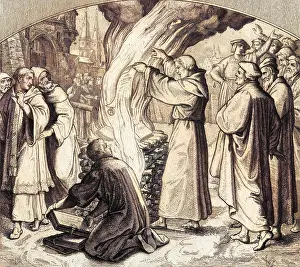 Domini: LUTHER BURNS BULL 1520