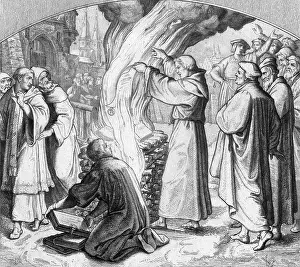 Domini: LUTHER BURNS BULL 1520