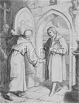 Erfurt: LUTHER ENTERS MONASTERY