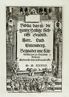 1534: LUTHER, Martin (1483-1546)