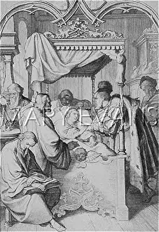Sickbed: LUTHER ON SICKBED