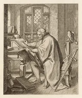 Translate: LUTHER AT THE WARTBURG