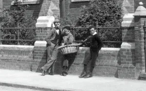 Schoolchild: Luton, Boys at the Higher Grade School 1897