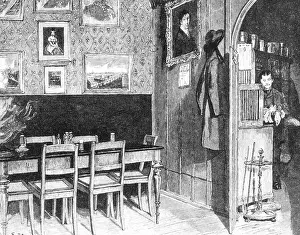 Cellar: Lutter & Wegner wine cellar in Berlin, 1884