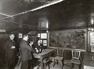 Cellar: The Lutter & Wegner wine cellar in Berlin, 1910