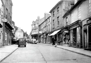 Lutterworth: Lutterworth, Church Street c1955