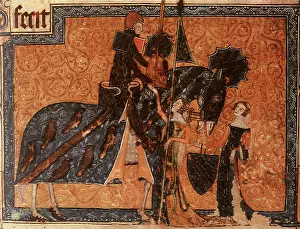 Surcoat: Luttrell Psalter 1340