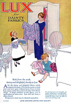 Powders: Lux advertisement, 1923