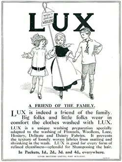 Woollens: Lux Advertisement