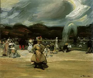 Glackens: In the Luxembourg