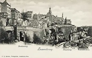 Schlossbrucke: Luxembourg City - Panorama