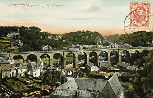 Clausen: Luxembourg - Viaduct at Clausen