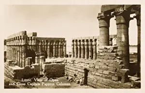 Amun: Luxor Temple Complex - Papyrus Columns of Amenhotep III