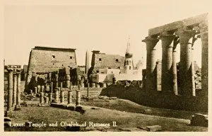 Amun: Luxor Temple Complex - Temple and Obelisk of Rameses II