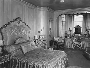 Headboard: LUXURIOUS BEDROOM