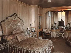 Headboard: LUXURIOUS BEDROOM