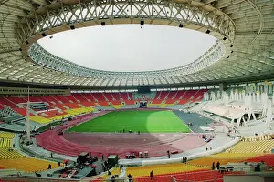 Renovated: Luzhniki stadium, 1997