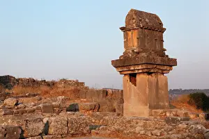 Arinna: Lycian pillar tomb, Xanthos, Turkey