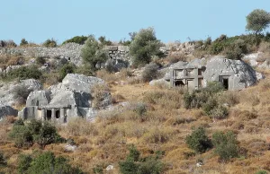 Arinna: Lycian tombs, Necropolis, Xanthos, Turkey