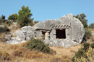 Arinna: Lycian tombs, Necropolis, Xanthos, Turkey