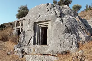 Arinna: Lycian tombs, Necropolis, Xanthos, Turkey