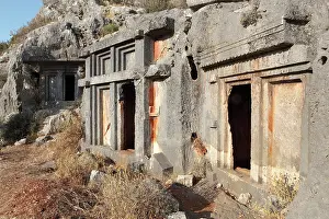 Arinna: Lycian tombs, Necropolis, Xanthos, Turkey