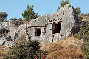 Arinna: Lycian tombs, Necropolis, Xanthos, Turkey