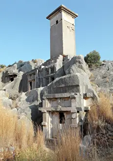 Arinna: Lycian tombs, Necropolis, Xanthos, Turkey