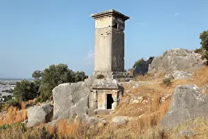 Arinna: Lycian tombs, Necropolis, Xanthos, Turkey